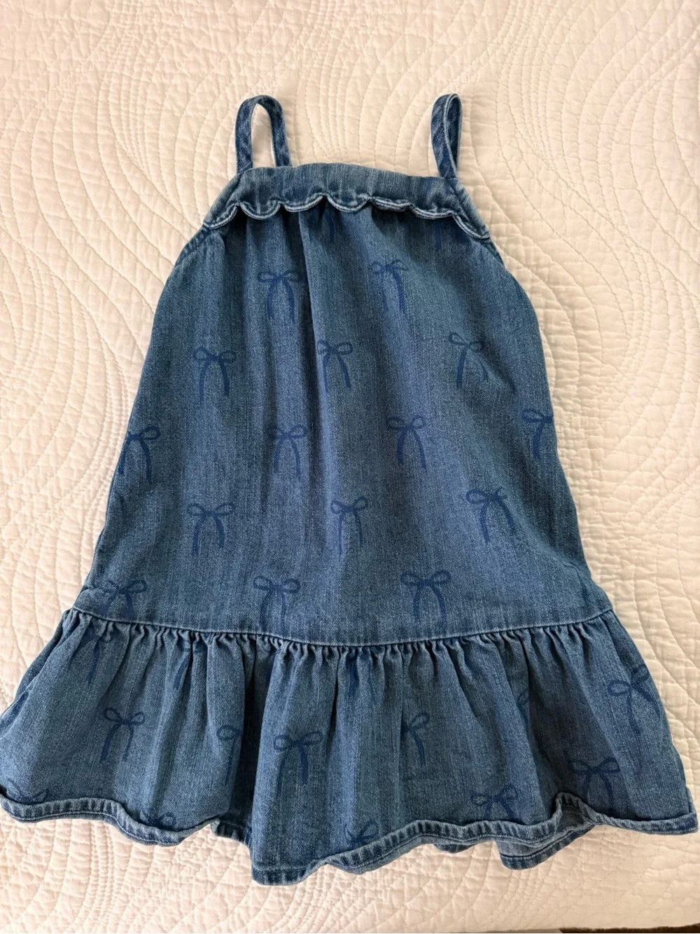 Old Navy Chambray Blue Toddler Dress 18-24M